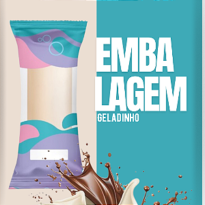 Embalagem Higiênica Geladinho 7x21cm Sacole Dindim Chup Chup Juju Picole Tifani Escolha a Qtde