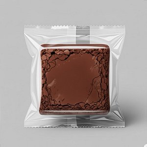 Mini Embalagem Higiênica Para Brownie Geladinho Pao de Mel Maca do Amor 9,5x14cm Transparente