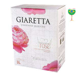 Bag in box Giaretta Rosé 3 litros