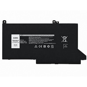 Bateria Para Dell Latitude E7280 E7380 Dj1j0 11.4v 42wh