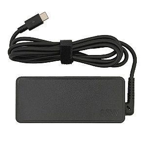 Fonte Para Lenovo 65w 5v2a 9v2a 15v3a 20v3.25a Type-C CABO TRIPOLAR (65W gravado na carcaça)