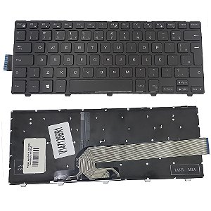 Teclado Para Dell 14-3000 5458 Backlight (luz De Fundo)