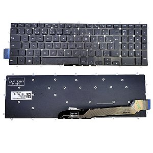 Teclado Para Dell Inspirion 15 5567 Sem Iluminação