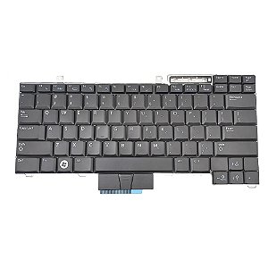 Teclado Para Dell Latitude E4300, E5510, E6400, E6410, E6500 Preto Inglês Internaiconal US