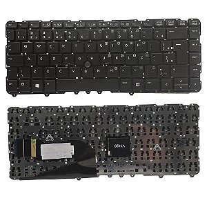 Teclado Para Hp Elitebook 840-g1 850-g1 Preto (sem Moldura)