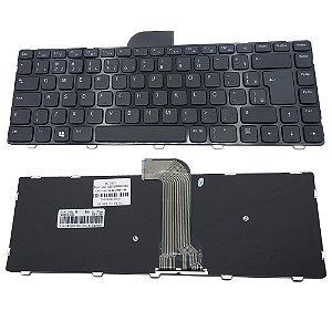 Teclado Para Dell Inspirion 3421 5421 Nsk-l90sw (PT) teclas funções azuis