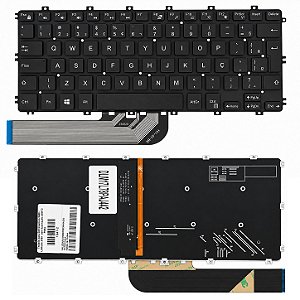 Teclado Para Dell Latitude 3400 Com Iluminação
