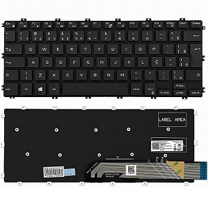 Teclado Para Dell Latitude 3400 Com Iluminação