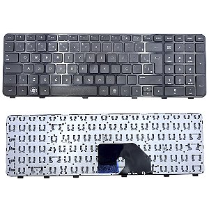 Teclado Para Hp Dv6-6000 Preto Br