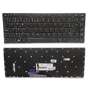 Teclado Para Lenovo Yoga 2 13 Br Retro Iluminado