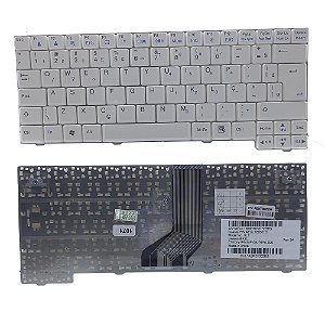 Teclado Para Lg X120 X120l X120g X13 X130 Branco Abnt2 Com C