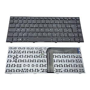 Teclado Para Positivo Xr3500 Slim Flat L Wifi F4