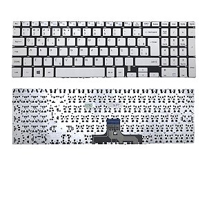 Teclado Para Samsung Np350xaa Np350xbe Np300e5m Np300e5k Branco