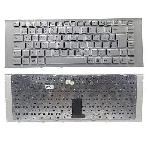Teclado Para Sony Vpc-eg Branco