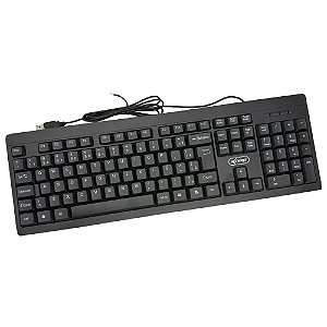 Teclado Para Pc Usb Knup Kp-te148 Abnt2 Preto