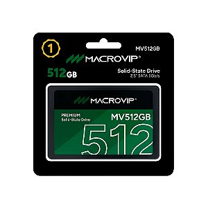 Ssd Macrovip 512gb 2.5" Sata 6gb/s