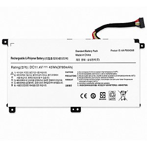 Bateria Para Samsung Ativ Book Np300e5l-kf1br-3 11.4v 43wh (Conector Preto)