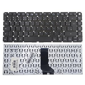 Teclado Para Acer E5-473 E5-473g Preto Com Tecla Power Abtn2