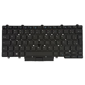 Teclado Para Dell Latitude E5450 E5470 E7450 E7470 - Com iluminação