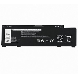 Bateria Para Dell 15 G3 3590 11.4v 4255mah 51wh (type 266j9)