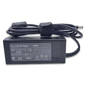 Fonte Para Hp 19.5v 3.33a Plug Preto Comprido