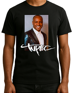 Camiseta casual engraçada Tupac Thiaguinho meme