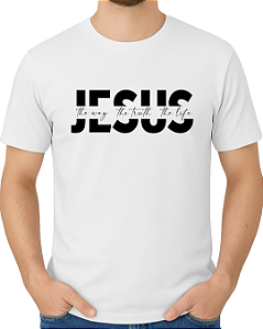 Camiseta casual Jesus LogoFront
