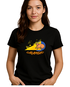 Camiseta casual cachorro Caramelo Brasil