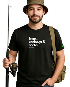 Camiseta casual pescaria Pesca&Sorte