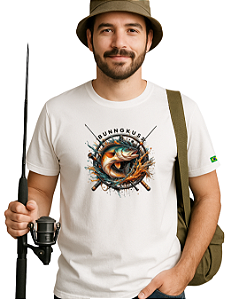 Camiseta casual pescaria Fishgado