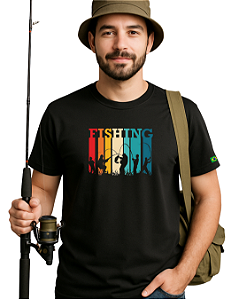 Camiseta casual pescaria FishingCollor