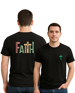 Camiseta Religiosa Faith