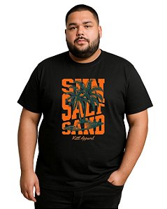 Camiseta Masculina Plus Size Sun Salt