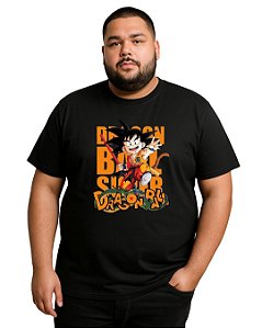 Camiseta Masculina Plus Size Anime DBZ