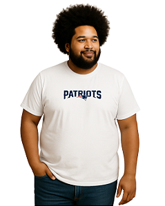 Camiseta Masculina Plus Size NFL Patriots