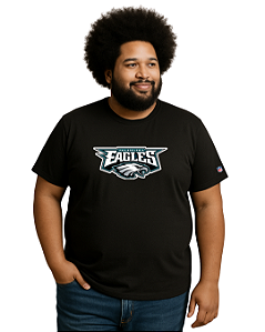 Camiseta Masculina Plus Size NFL Eagles