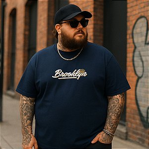 Camiseta Plus Size Masculina Brooklyn