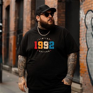 Camiseta Plus Size Masculina 1992