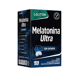 Melatonina Ultra 210mcg - 120 comprimidos | Lauton Nutrition