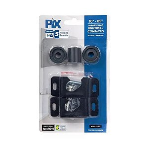 Suporte Fixo Universal 10 Até 85 Pol P/ Tv Led Lcd Plasma (SUP.TV.85.PIX)