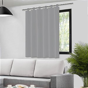 Cortina Blackout PVC para Bastão 140x140cm – Corta Luz Total