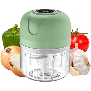 Mini Processador Sem Fio 250ML Elétrico para Alimentos e Leguminosas