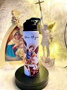 Garrafa Personalizada Arte Católica São Miguel Arcanjo