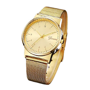 Relógio Feminino Geneva Casual Quartzo Analógico Moderno e Design Sofisticado