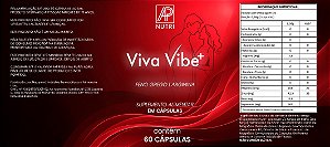 LIBIDO - Viva Vibe + (60 Cápsulas) - 3 UNIDADES