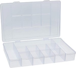 BOX ORGANIZADOR G TRANSPARENTE