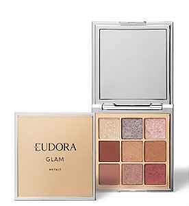 Paleta de Sombra Glam Metals - Eudora Glam