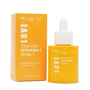 Sérum Facial Vitamina C 10 em 1 (30ml) - Max Love