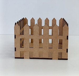 CERCADINHO EM MDF CRU 3MM Nº1. CORTE A LASER.