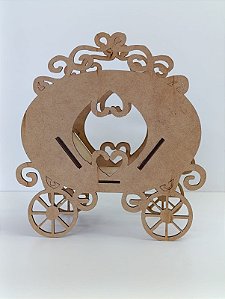 CARROAGEM EM MDF CRU 3MM Nº2. CORTE A LASER.